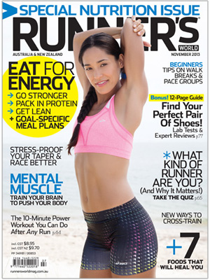 runners world october 2013 magazine cover