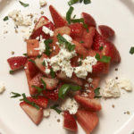 Strawberry, Watermelon and Feta Salad