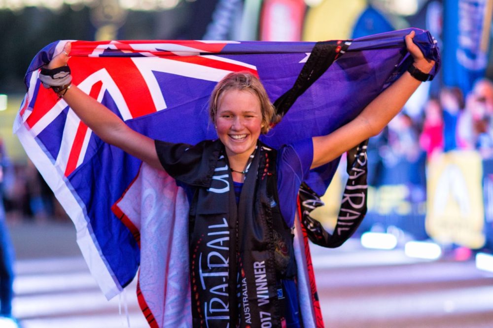 Lucy Bartholomew and Tim Tollefson win Ultra-Trail Australia 100km