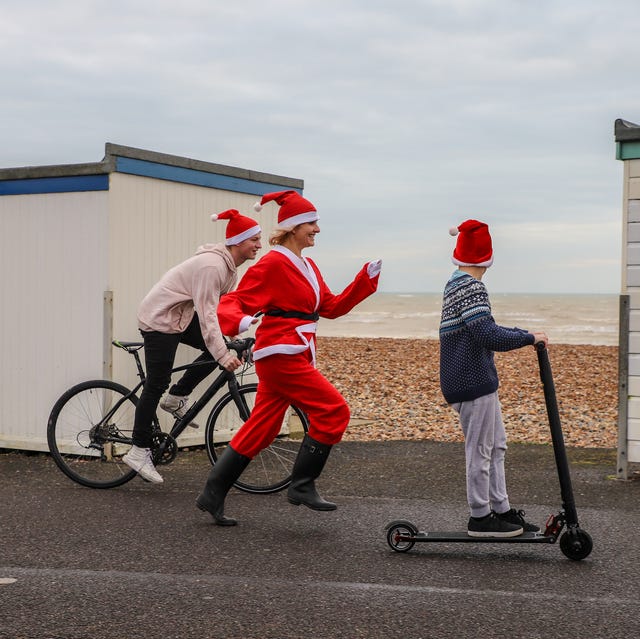 Family fun on Christmas Day