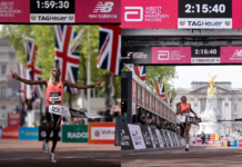 Here are the results from the 2026 London Marathon
